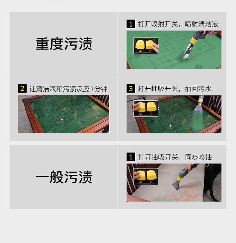 卡赫Puzzi8/1多能功清洗机 凯驰沙发清洗机 地毯布艺沙发喷抽一体式