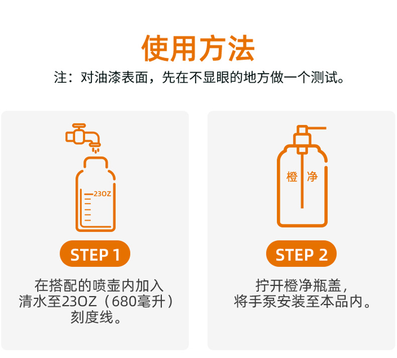 艺康ECOLAB橙净多功能表面清洁除油剂 强力化油剂 油污清洁