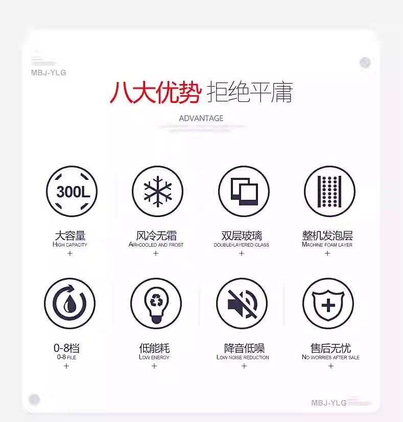 海力高商用展示柜冷藏饮料冰柜冰箱保鲜柜立式柜商用冰箱啤酒展示