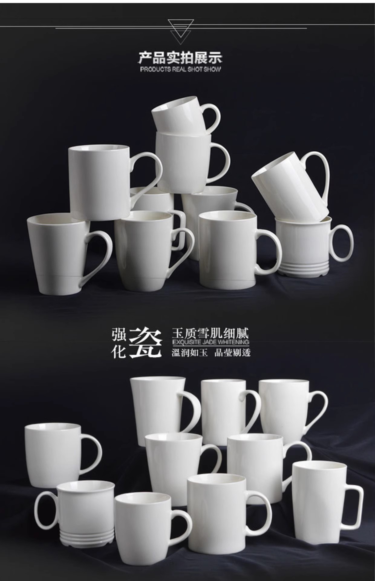 马克杯酒店水杯赠品耐高温陶瓷牛奶茶杯带盖